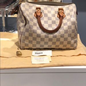 *RESERVED* Louis Vuitton speedy 25 Azur